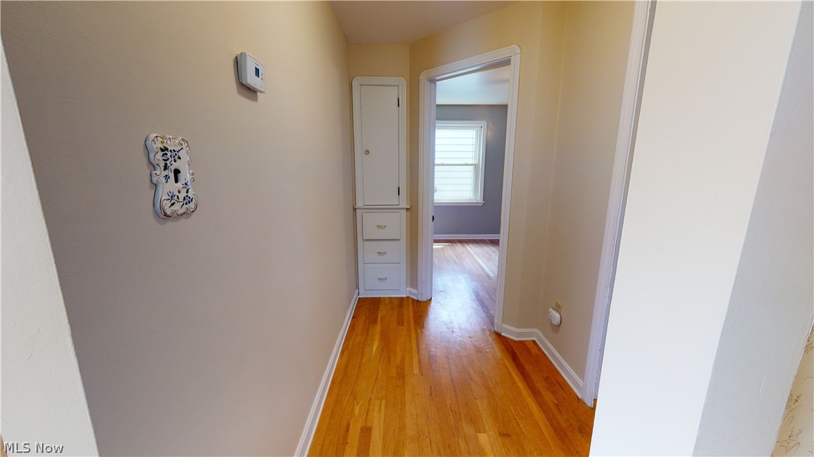 1600 Brainard Road Lyndhurst, OH 44124 - Photo 9 of 27 Main floor hall......Freshly painted and gorgeous hardwood floors!