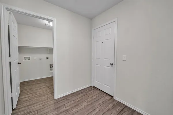 a view of wooden floor