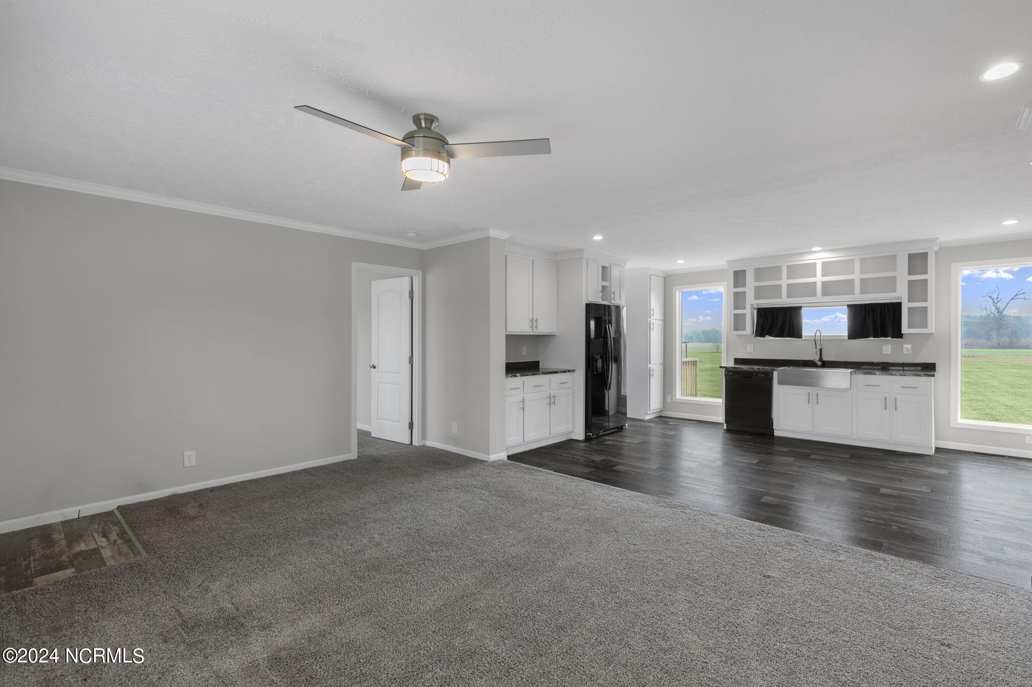 8127 Renfrow Road Kenly, NC 27542 - Photo 7 of 38 Great Room to Kitchen