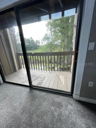 a view of front door