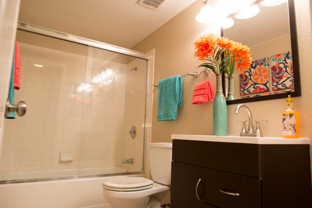 417 Kenbrook Circle San Jose, CA 95111 - Photo 11 of 22 a bathroom with a sink a toilet and shower