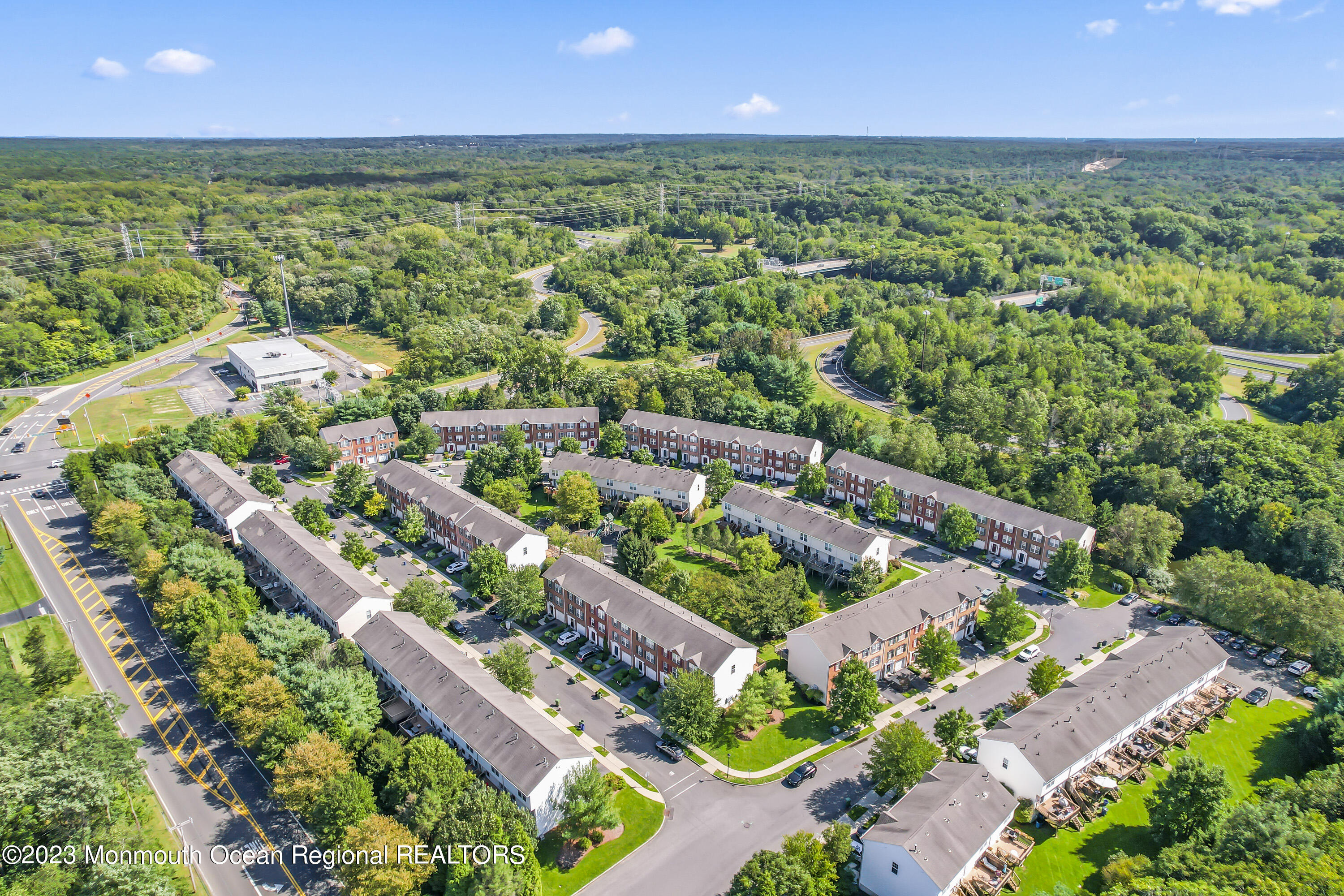 59 Saxton Road Farmingdale, NJ 07727 - Photo 30 of 30 an aerial view of residential houses with outdoor space and street view