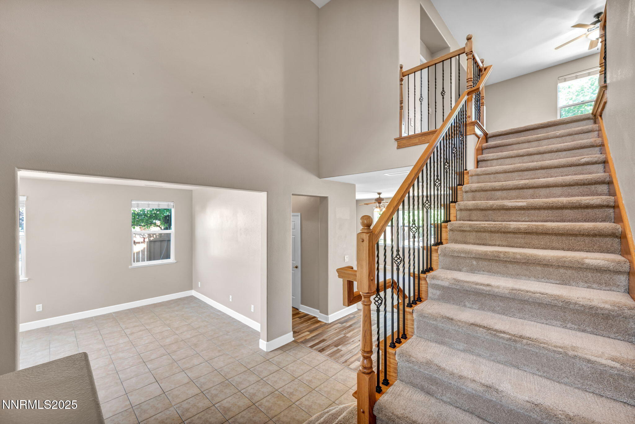 405 Sondrio Court Reno, NV 89521 - Photo 14 of 58 a view of entryway and hall with wooden floor