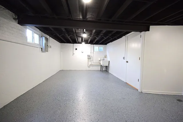 a view of empty room