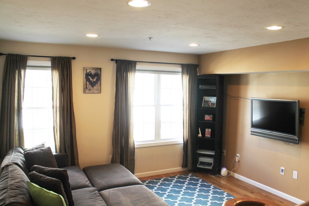 47 Alder Street, Unit 9 Waltham, MA 02453 - Photo 9 of 23 a living room with furniture and a flat screen tv