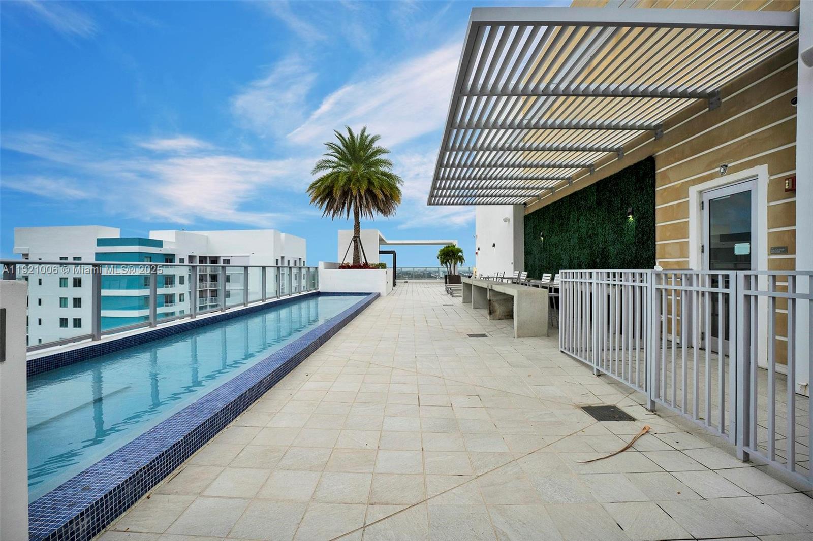 1010 Southwest 2nd Avenue, Unit 1004 Miami, FL 33130 - Photo 28 of 45 a view of balcony with furniture