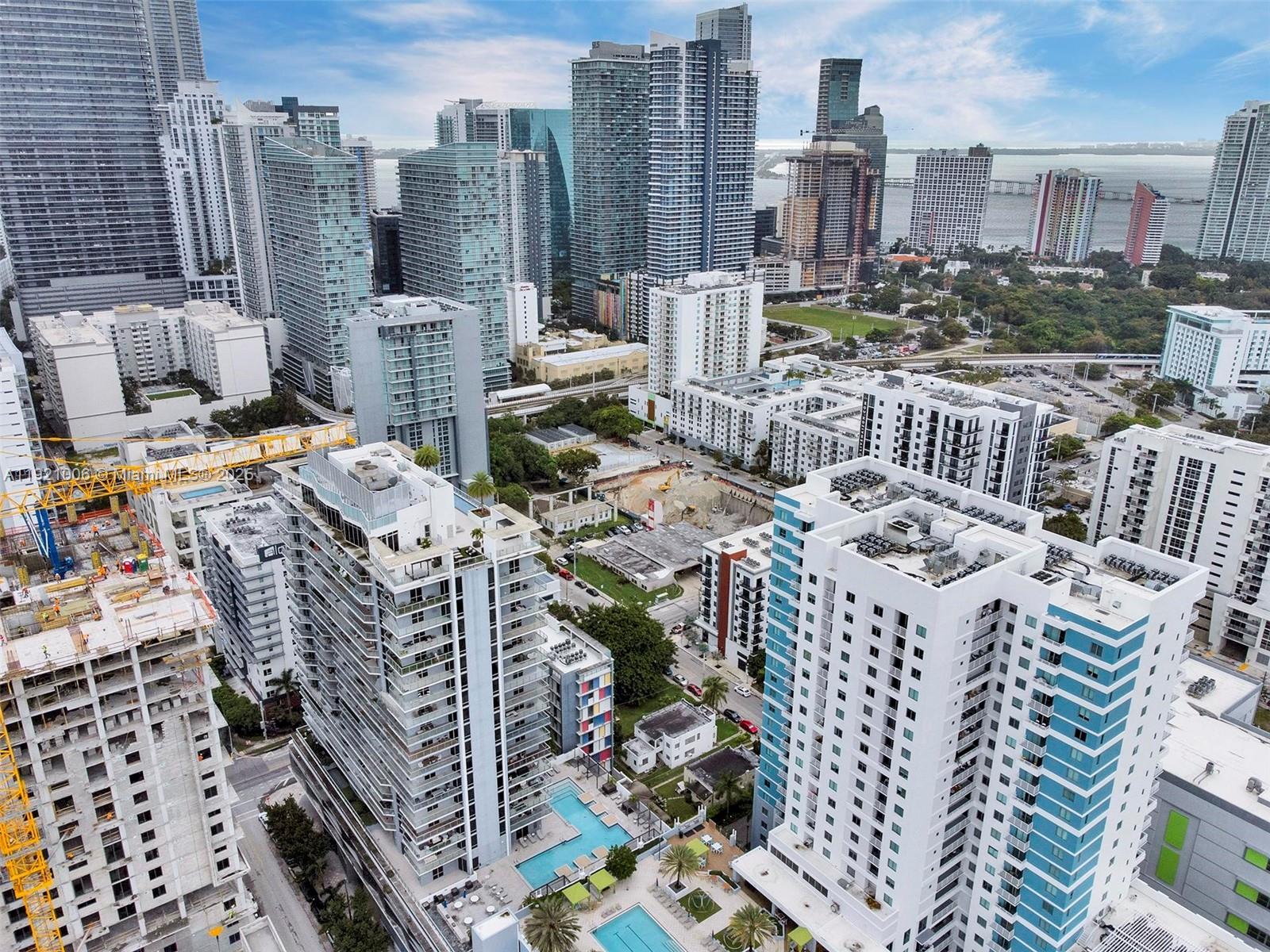 1010 Southwest 2nd Avenue, Unit 1004 Miami, FL 33130 - Photo 45 of 45 a view of city with tall buildings