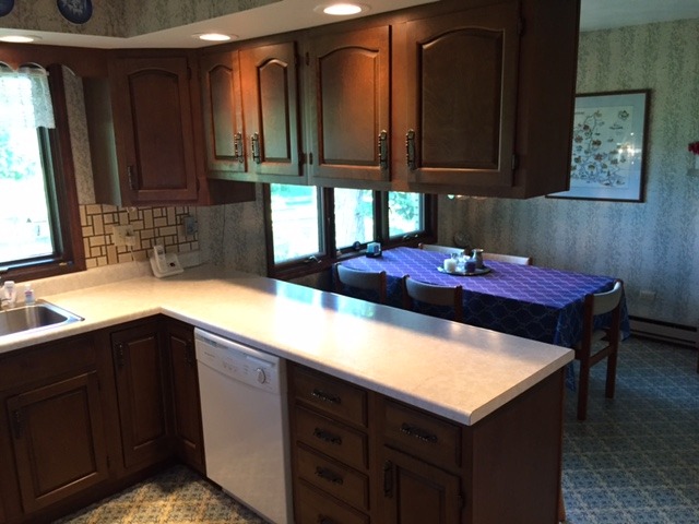 6615 Kemman Road Hebron, IL 60034 - Photo 19 of 25 a kitchen with a sink cabinets and window