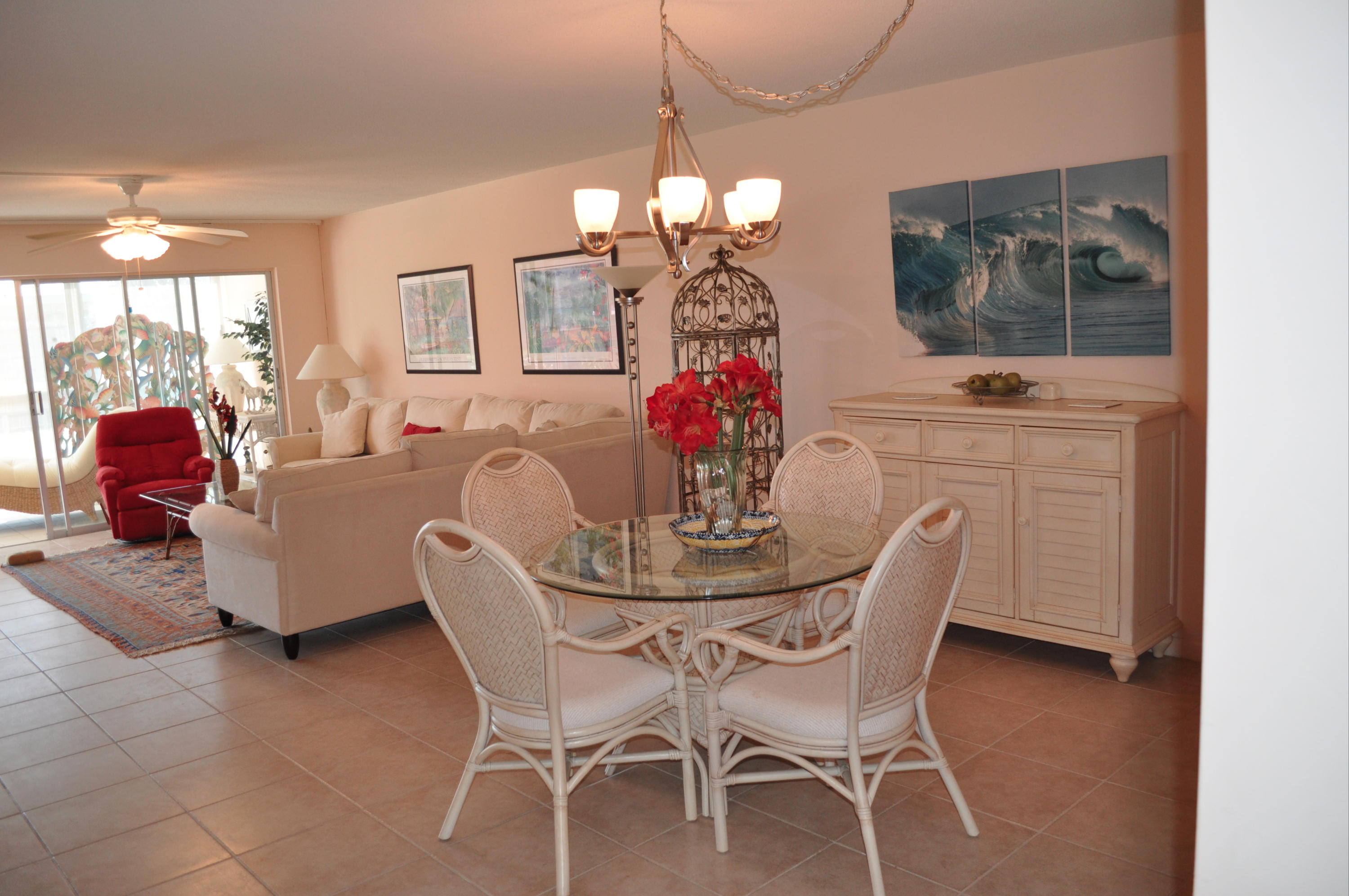 120 Celestial Way, Unit 104 Juno Beach, FL 33408 - Photo 2 of 11 Family Room & Dining Area