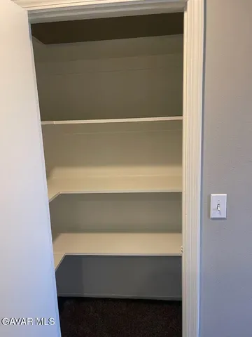 a close view of closet