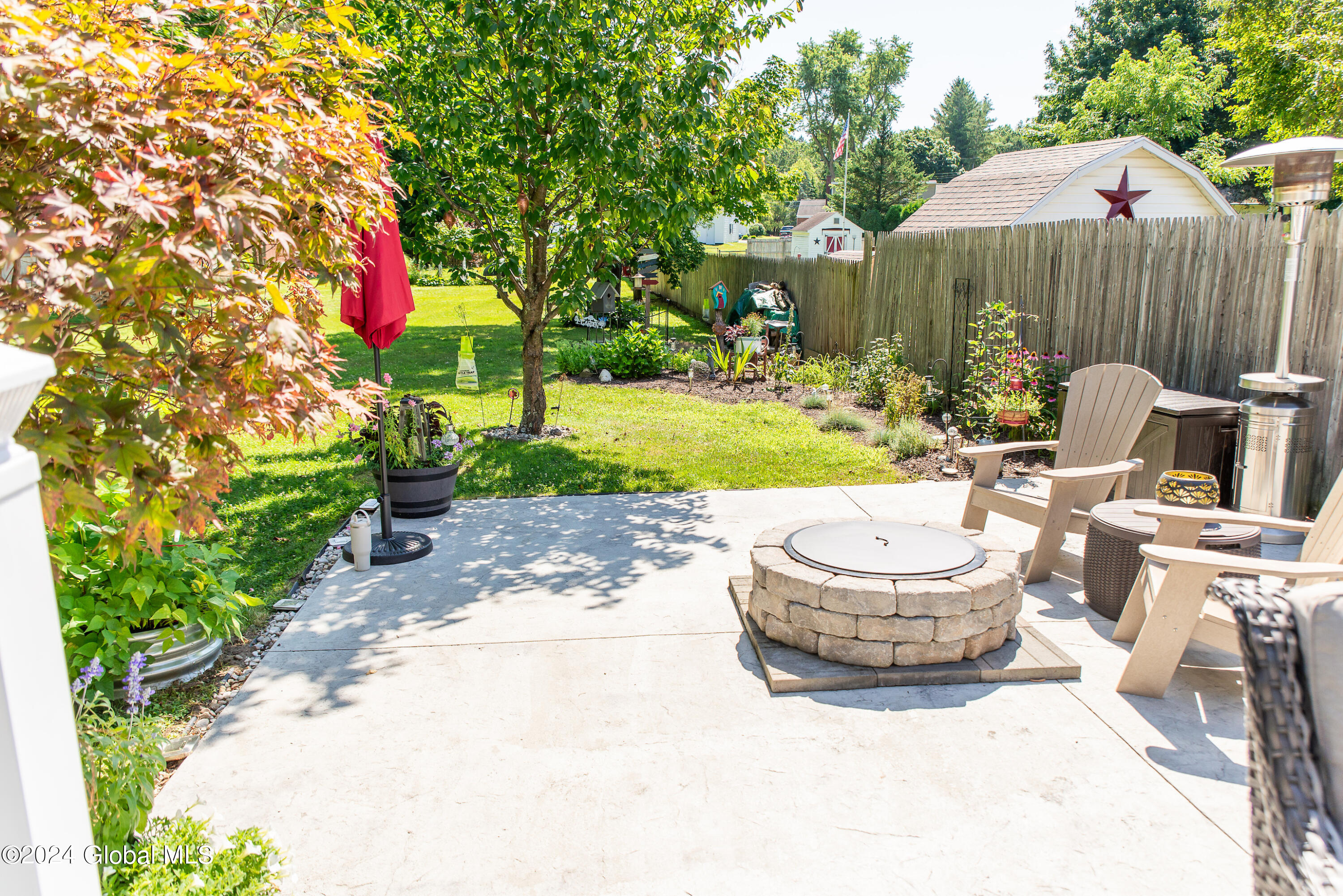 58 Charlton Road Ballston Spa, NY 12020 - Photo 33 of 37 Stamped Concrete Patio