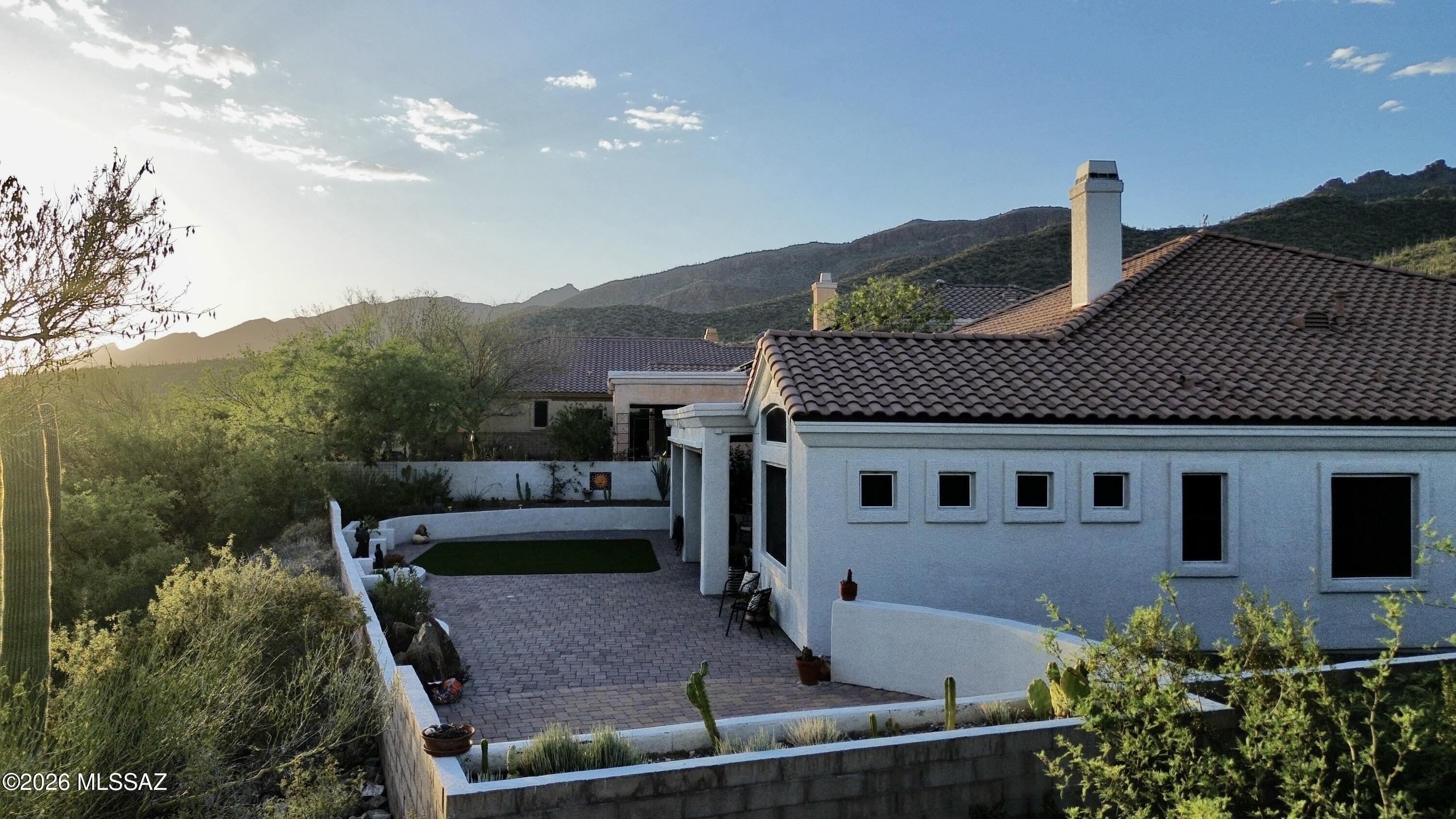 9780 Spring Hill Place Tucson, AZ 85749 - Photo 40 of 49 Backyard View