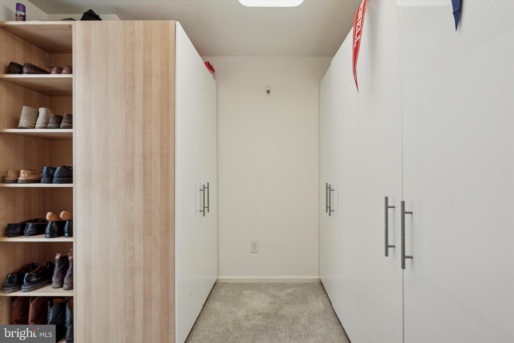 4126 Apalogen Road Philadelphia, PA 19129 - Photo 60 of 75 a view of closet area with empty racks