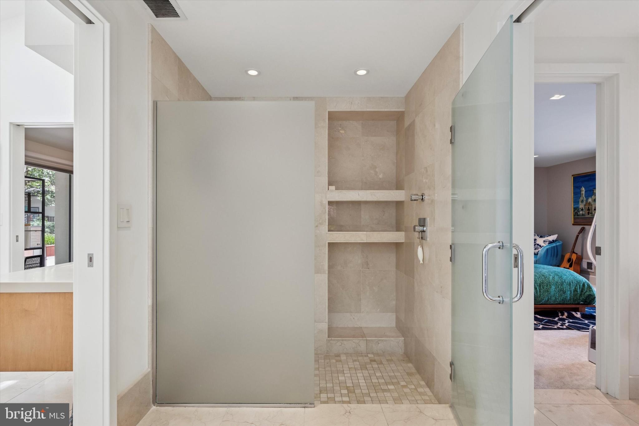 4126 Apalogen Road Philadelphia, PA 19129 - Photo 67 of 75 a view of a hallway with closet and livingroom