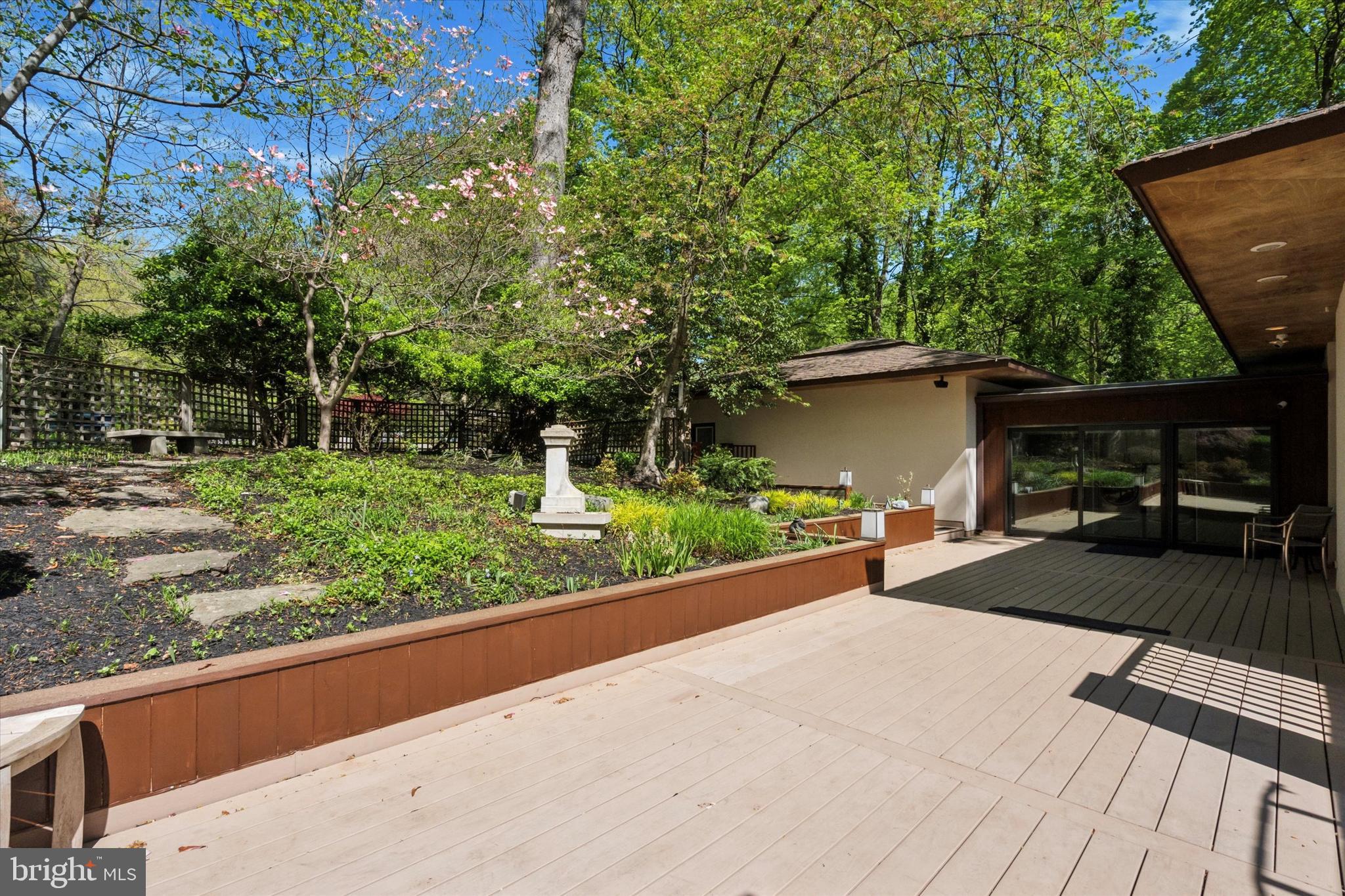 4126 Apalogen Road Philadelphia, PA 19129 - Photo 73 of 75 a front view of a house with garden