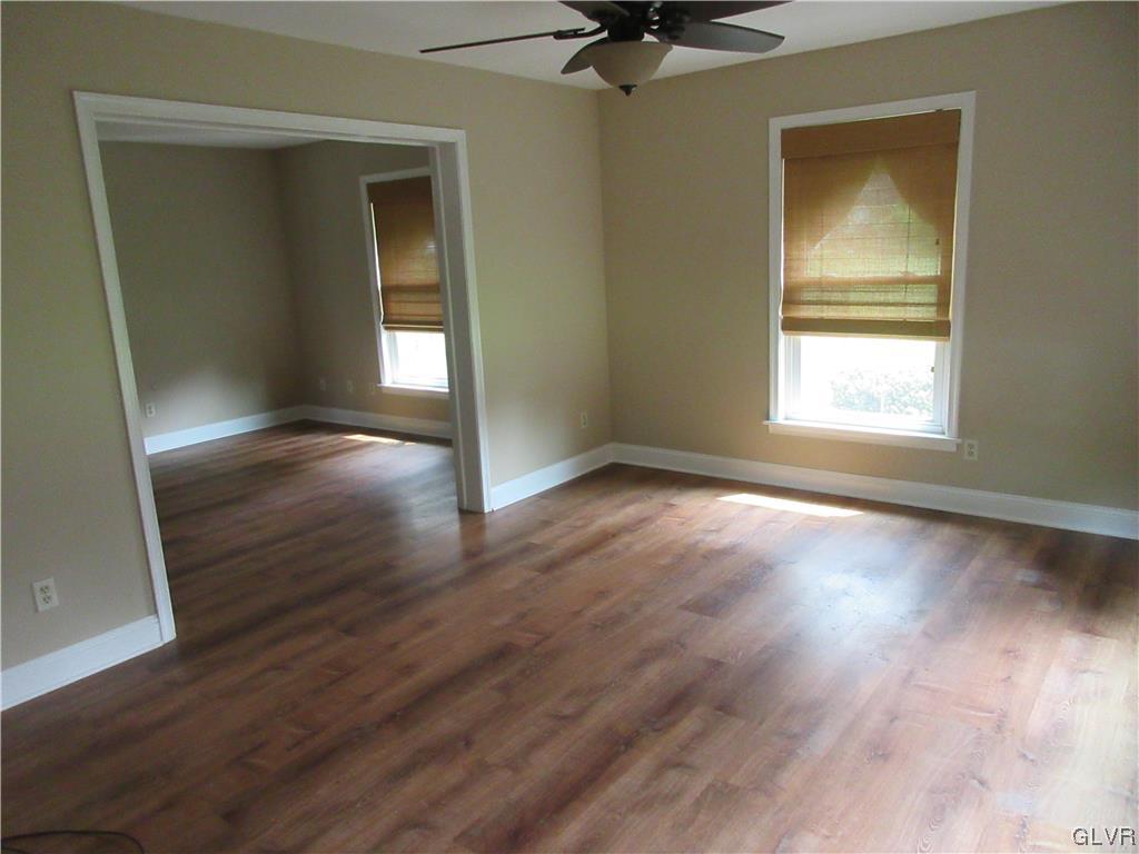 2139 Amlisa Road Nazareth, PA 18064 - Photo 35 of 35 a view of an empty room with wooden floor and a window