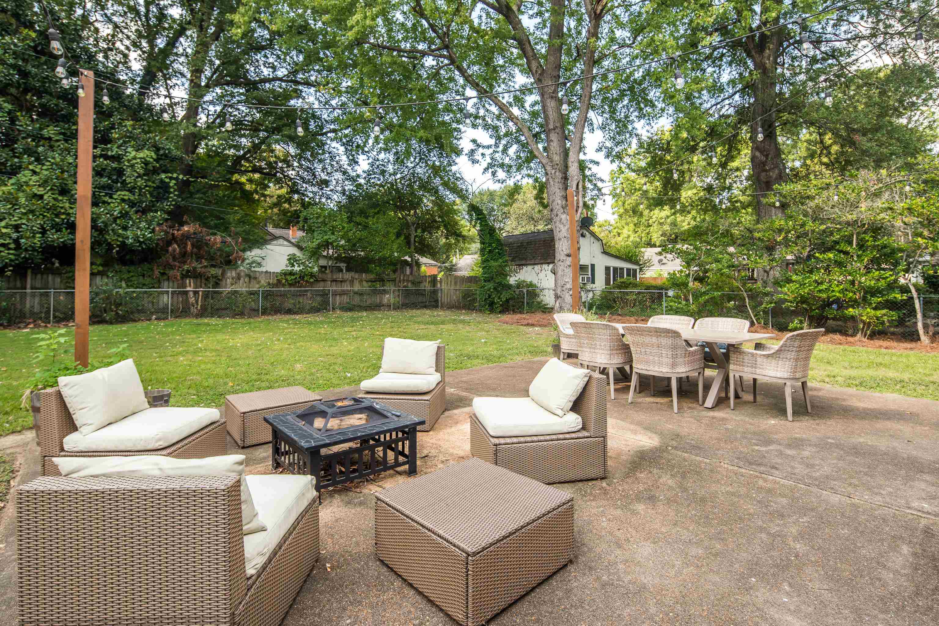 5271 Mason Road Memphis, TN 38120 - Photo 22 of 25 a view of a patio with a table and chairs