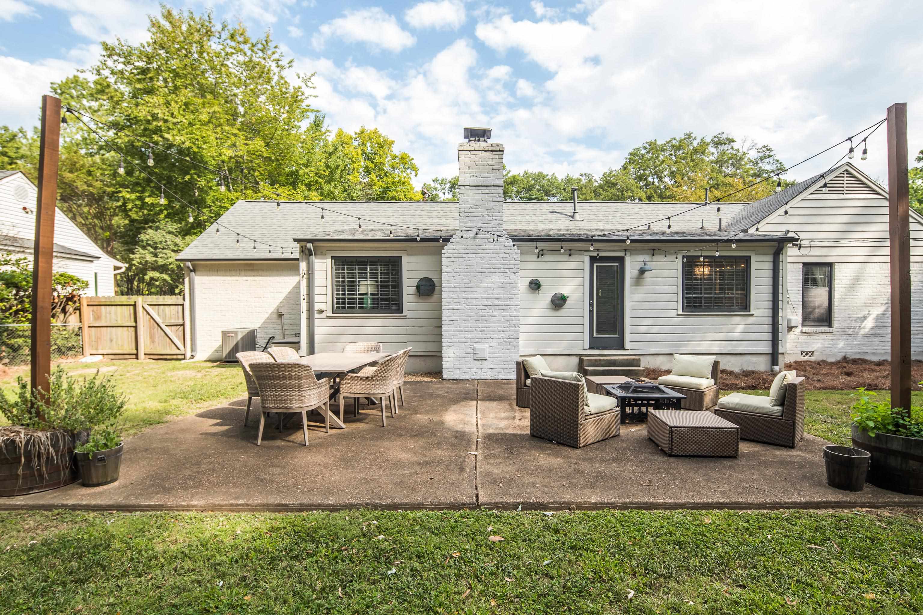5271 Mason Road Memphis, TN 38120 - Photo 23 of 25 a view of a patio with table and chairs and potted plants