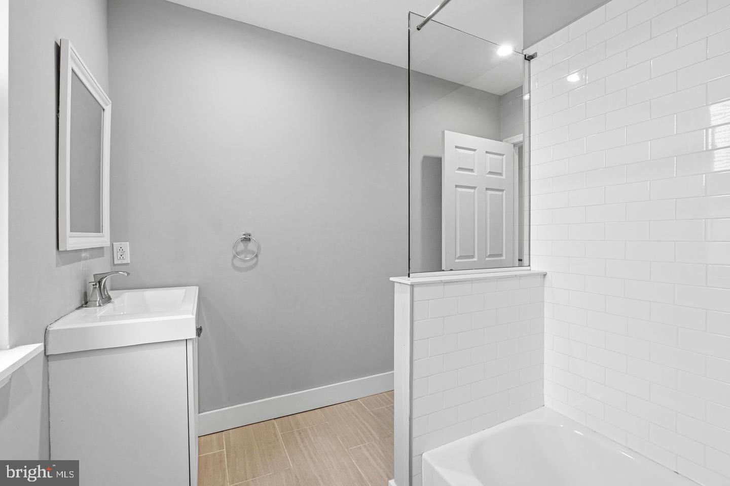 2106 Manton Street Philadelphia, PA 19146 - Photo 18 of 34 a bathroom with a sink a toilet and shower