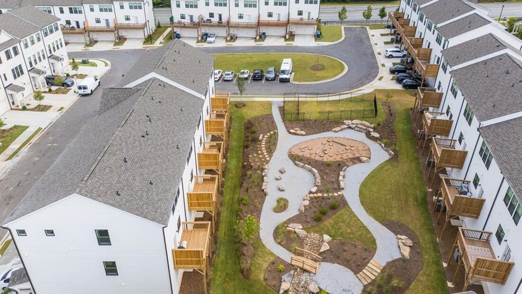 2831 Rosehall Way Lawrenceville, GA 30044 - Photo 49 of 53 an aerial view of a swimming pool