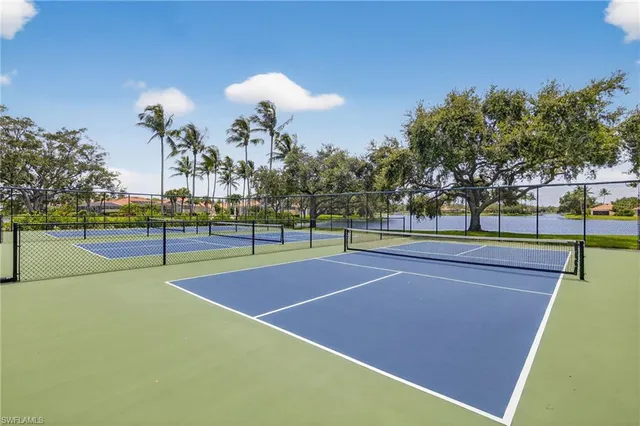 a view of a tennis court