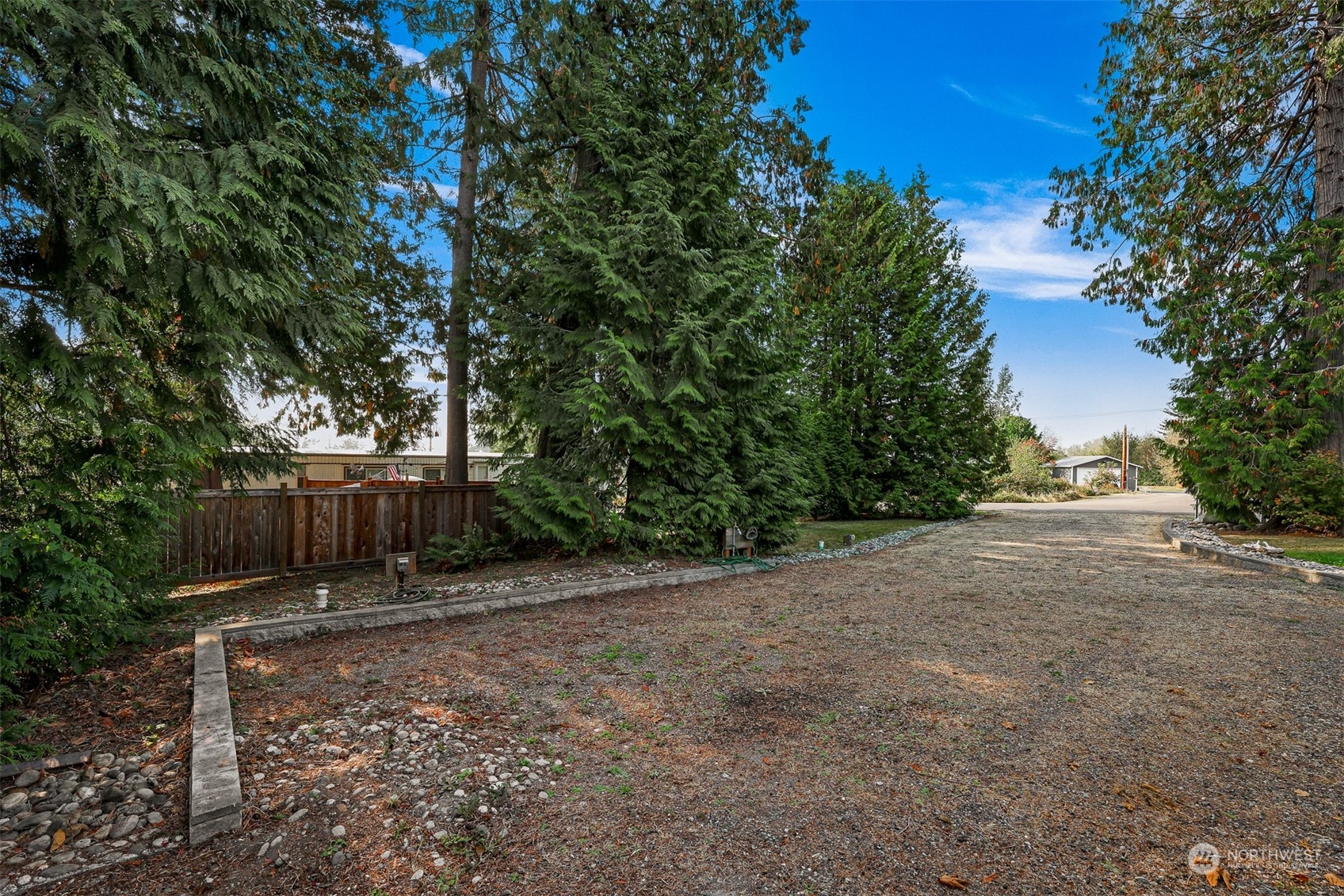 4524 Decatur Drive Ferndale, WA 98248 - Photo 22 of 30 a view of a backyard with trees