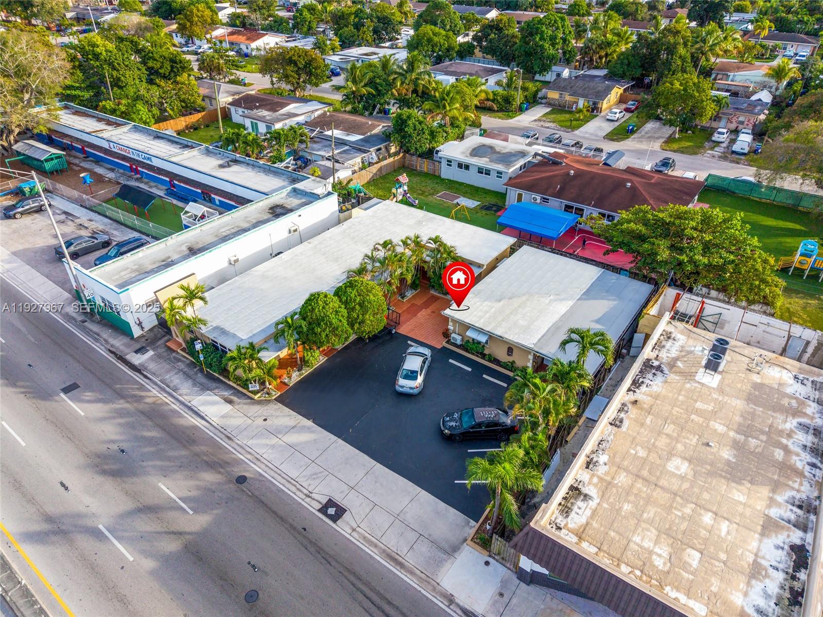 6124 Pembroke Road Miramar, FL 33023 - Photo 9 of 20 an aerial view of a city