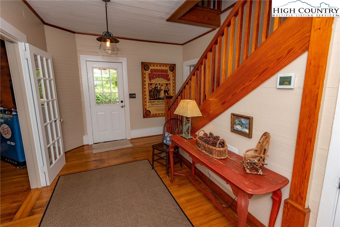 2280 Garvey Bridge Road Crumpler, NC 28617 - Photo 18 of 45 a room with furniture and stairs