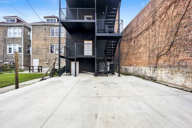 a view of a house with a patio