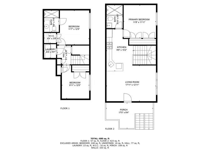 a picture of a bench in front of a wall