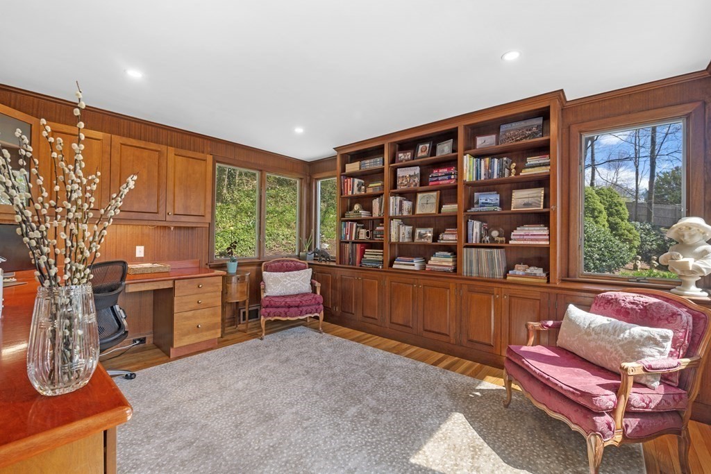 1 Wallingford Road Marblehead, MA 01945 - Photo 18 of 42 a reading room with furniture and window