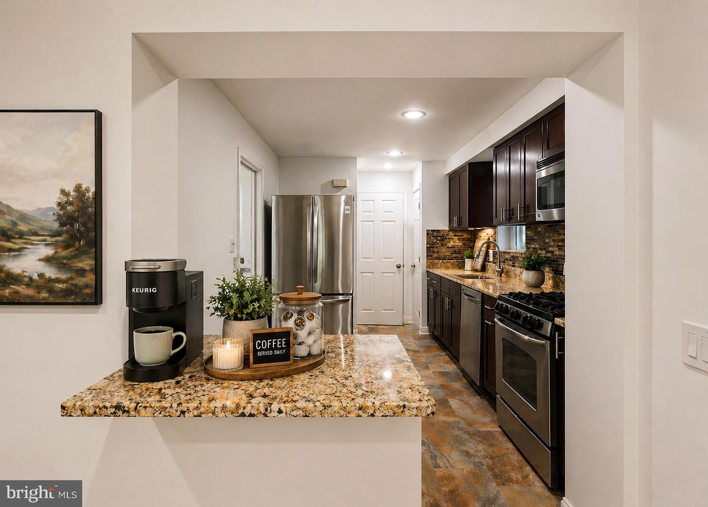 5901 Euclid Street Cheverly, MD 20785 - Photo 17 of 38 Upgraded kitchen (Virtually Staged)