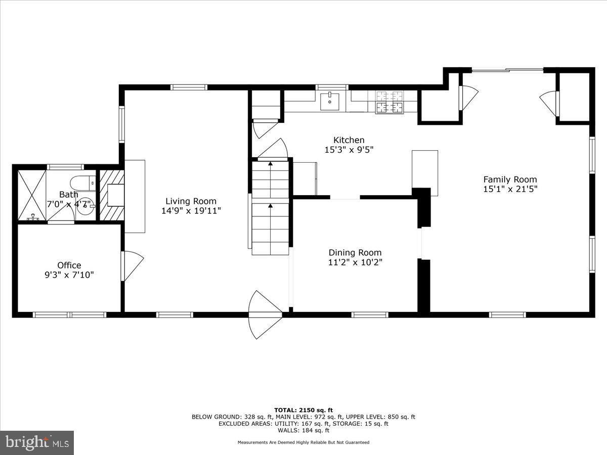 5901 Euclid Street Cheverly, MD 20785 - Photo 35 of 38 Main level floor plan