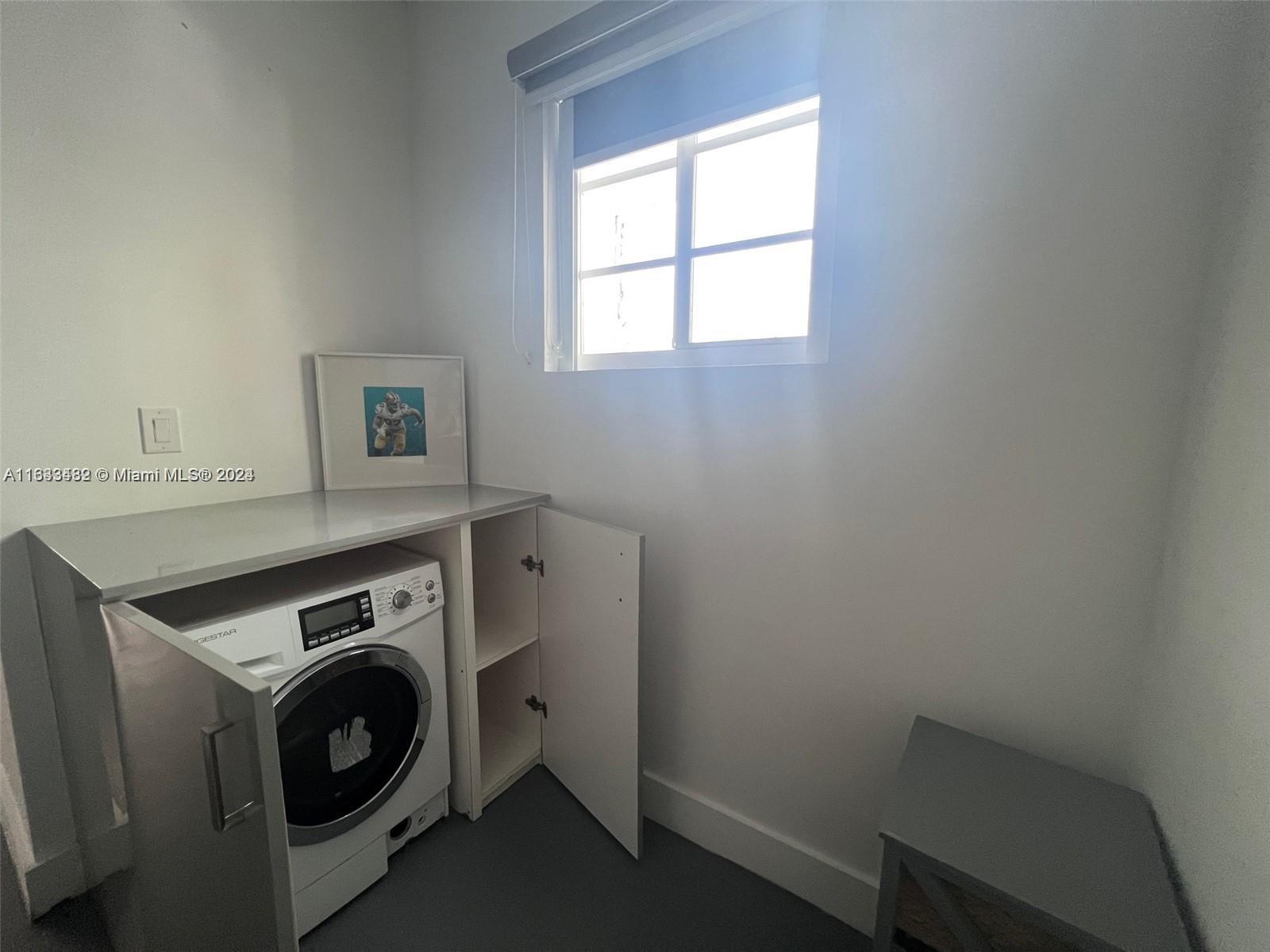 600 15th Street, Unit 4 Miami Beach, FL 33139 - Photo 11 of 15 a utility room with dryer and washer