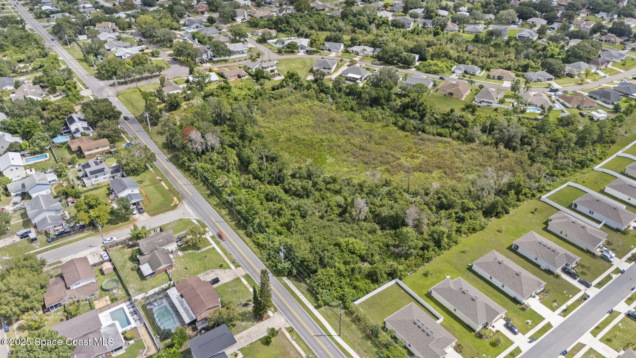0 North Carpenter Road Titusville, FL 32796 - Photo 3 of 12 an aerial view of a house