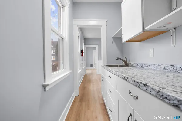 wooden floor in an empty room