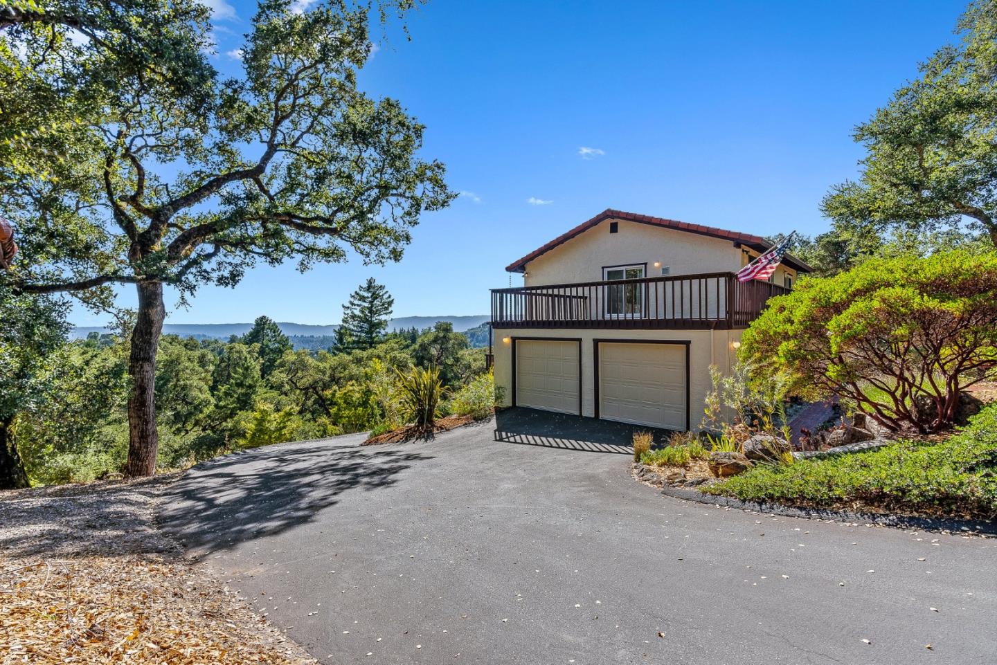 1375 Weston Ridge Road Scotts Valley, CA 95066 - Photo 13 of 68 a front view of a house with a yard