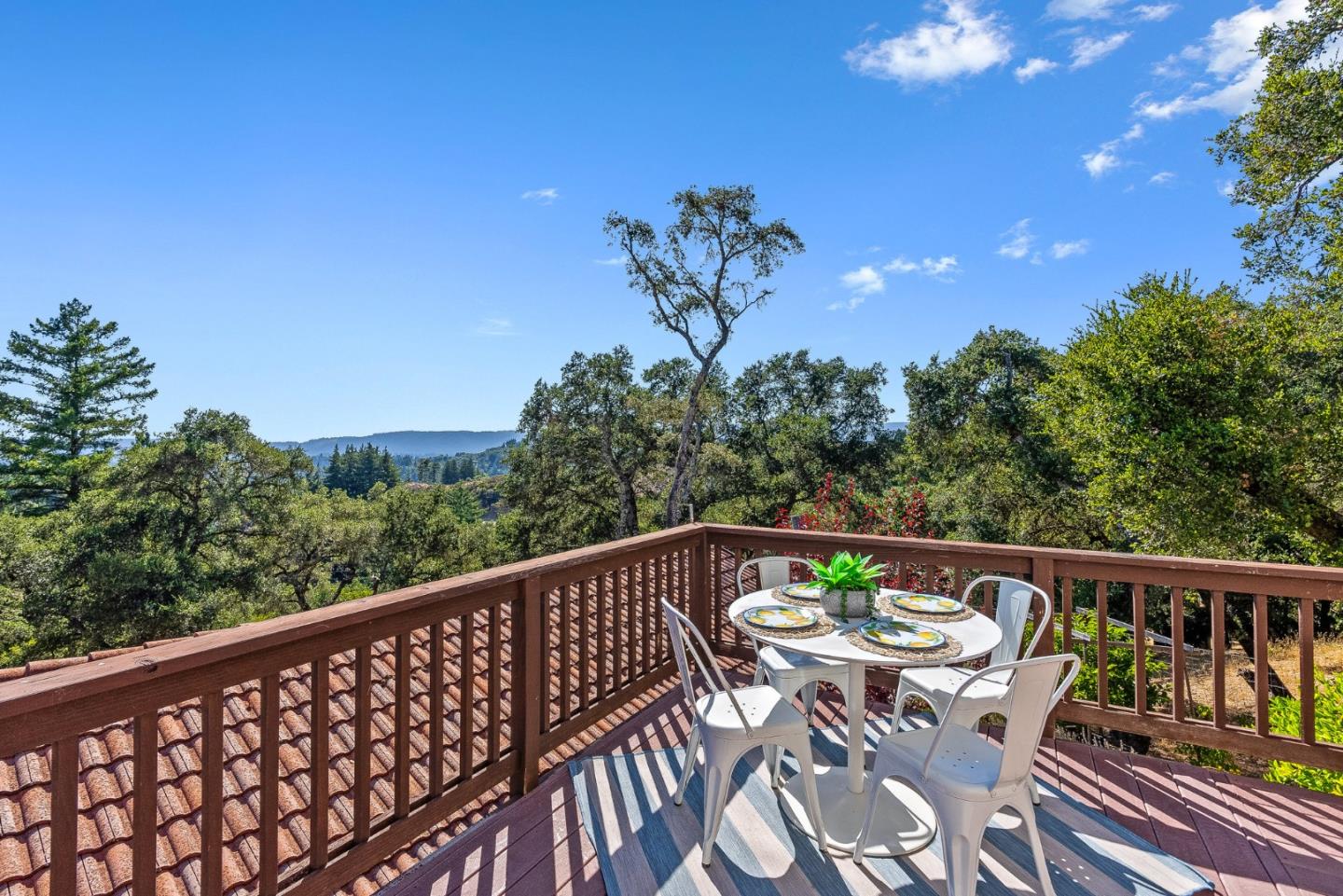 1375 Weston Ridge Road Scotts Valley, CA 95066 - Photo 18 of 68 a view of a balcony with furniture