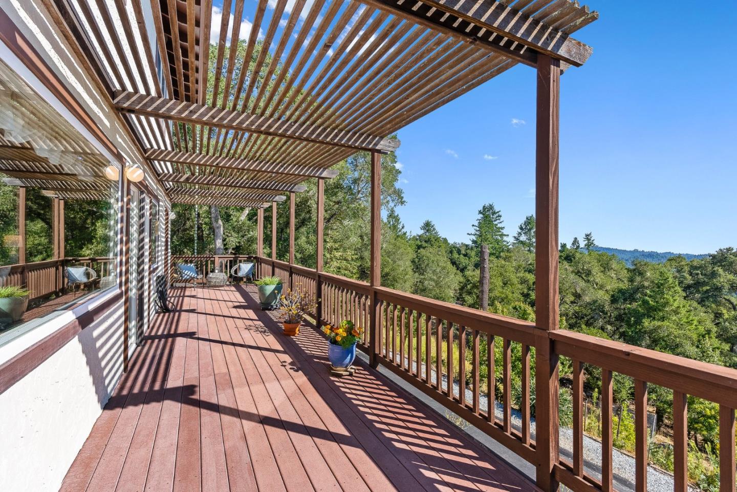 1375 Weston Ridge Road Scotts Valley, CA 95066 - Photo 19 of 68 a view of balcony with a patio