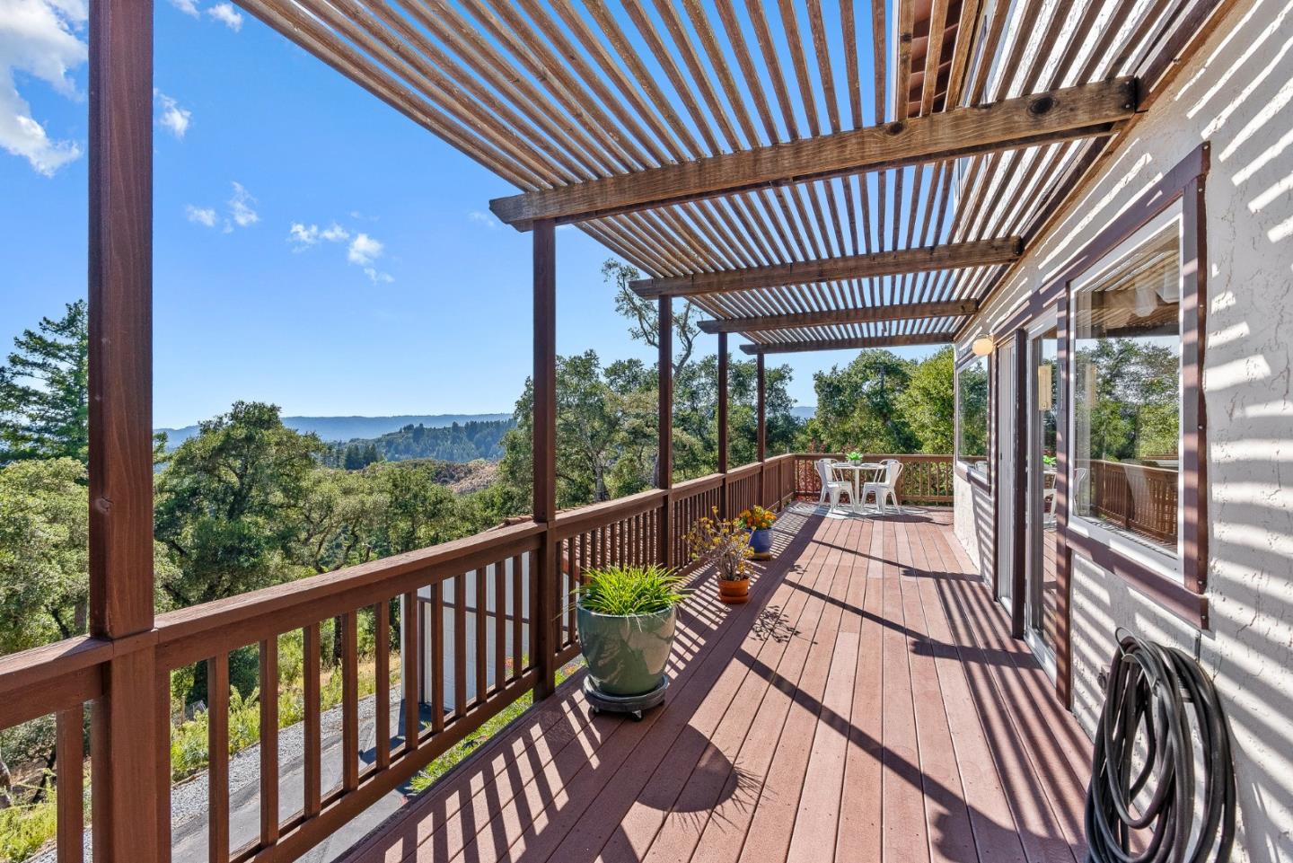 1375 Weston Ridge Road Scotts Valley, CA 95066 - Photo 20 of 68 a view of balcony with furniture