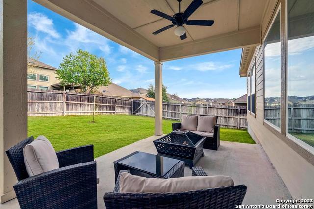 12515 Ponder Ranch San Antonio, TX 78245 - Photo 23 of 27 a view of swimming pool with a couches in a patio
