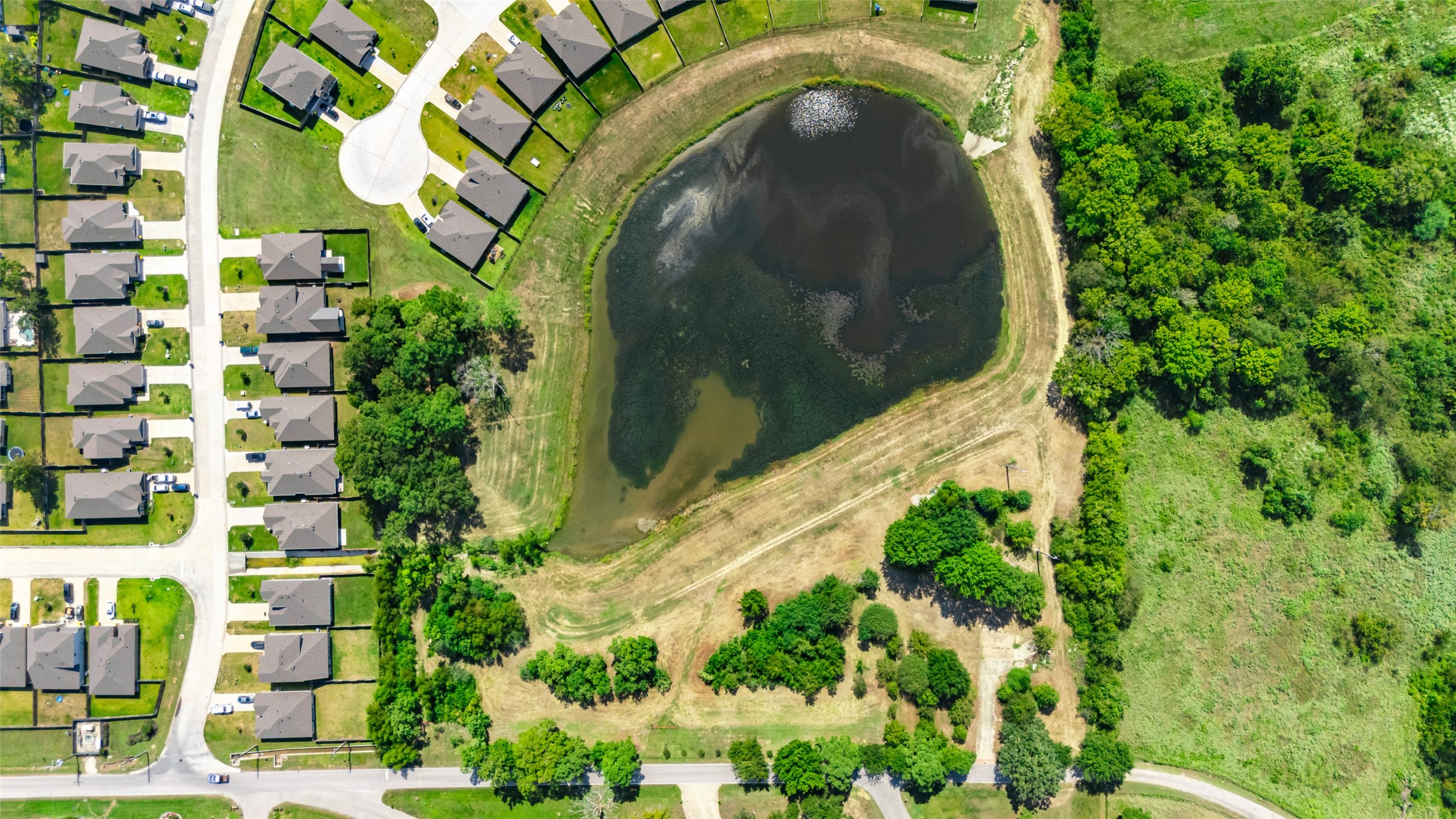 13015 Moon Road Willis, TX 77318 - Photo 10 of 12 an aerial view of a house