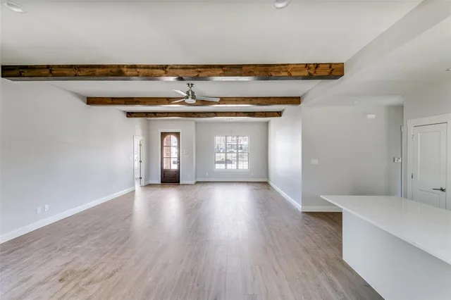 wooden floor in an empty room