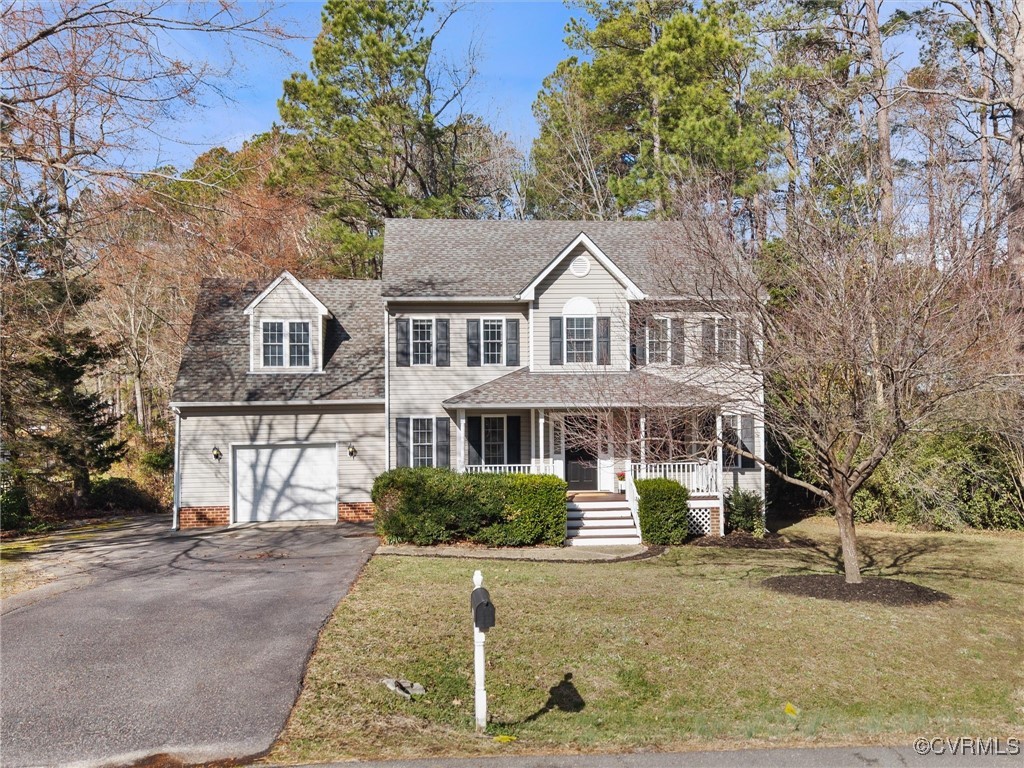3640 Markey Road Midlothian, VA 23112 - Photo 2 of 42 front view of a house with a street