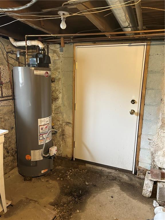 629 South Summit Street Derry, PA 15627 - Photo 26 of 30 a close view of water heater
