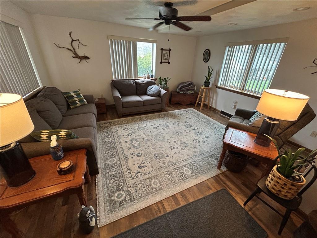 629 South Summit Street Derry, PA 15627 - Photo 7 of 30 a living room with furniture and a flat screen tv