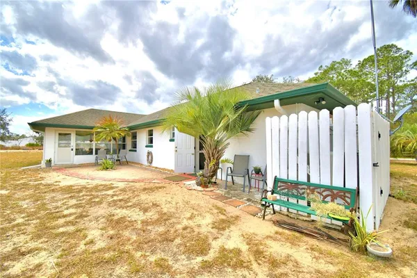 a front view of house with yard
