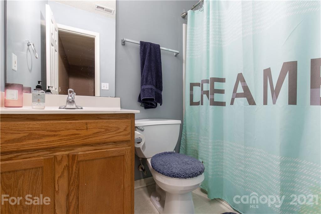 1268 Winding Path Road Clover, SC 29710 - Photo 17 of 19 a bathroom with a sink a toilet and a mirror