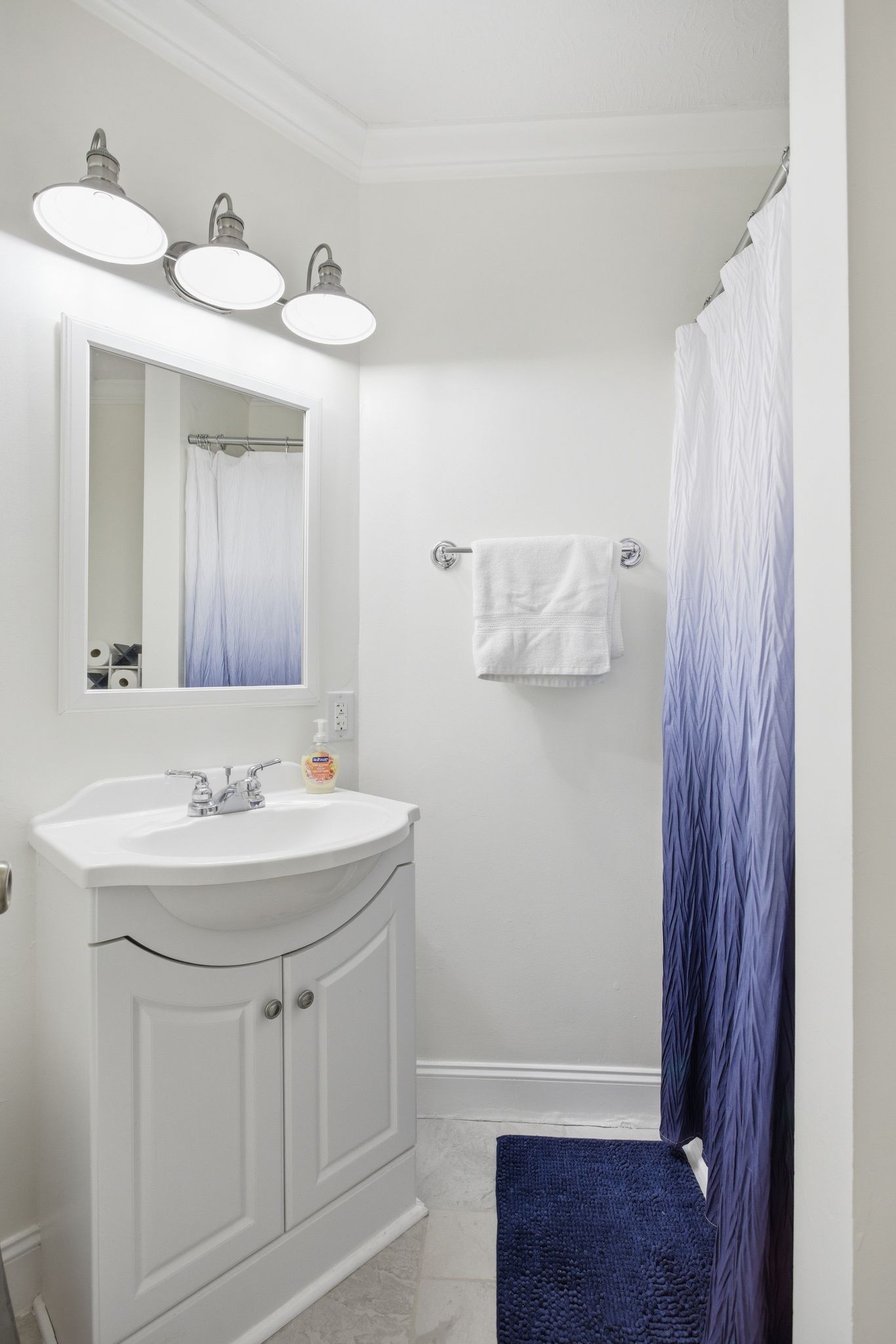 1150 Cochran Cemetery Road Lewisburg, TN 37091 - Photo 24 of 63 a bathroom with a sink a mirror and vanity