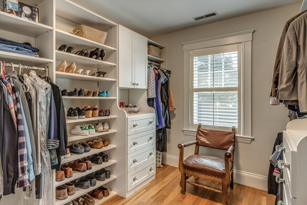 832 Webster Street Needham, MA 02492 - Photo 20 of 28 a view of walk in closet with clothes and shoes